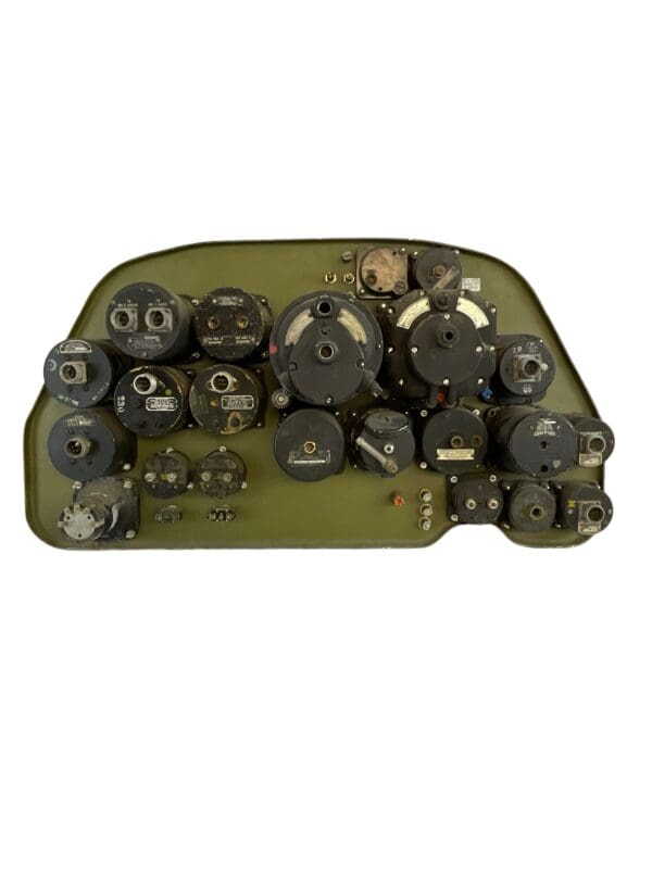 WW2 US USAAF P38 Lightning REPRODUCTION Instrument Panel with Original Instruments - Image 14