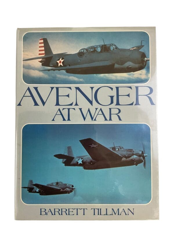 WW2 US USN USMC Avenger at War Hardcover Reference Book