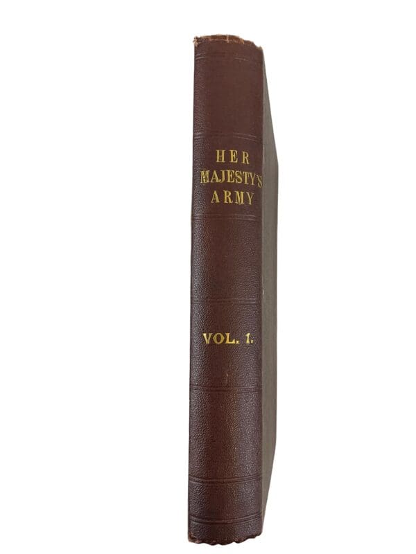 British Her Majesty's Army Vol 1 Hardcover Reference Book