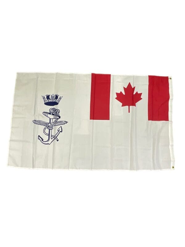 Canadian Forces RCN Navy Ensign 61 X 35 Inches