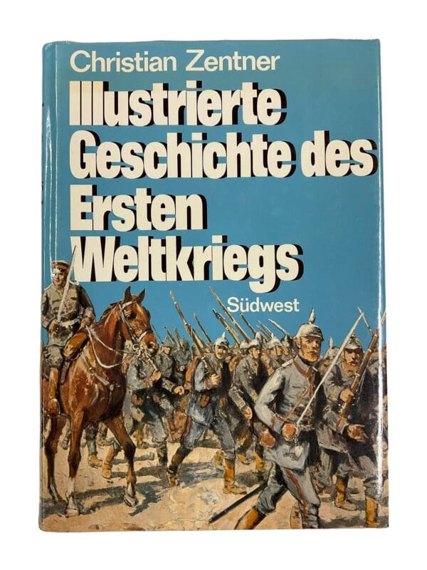 WW1 Imperial German Illustrated History of the First World War GERMAN TEXT Hardcover Reference Book