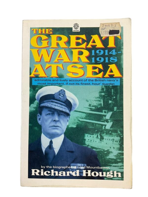 WW1 British The Great War At Sea 1914-1918 RN Navy Book