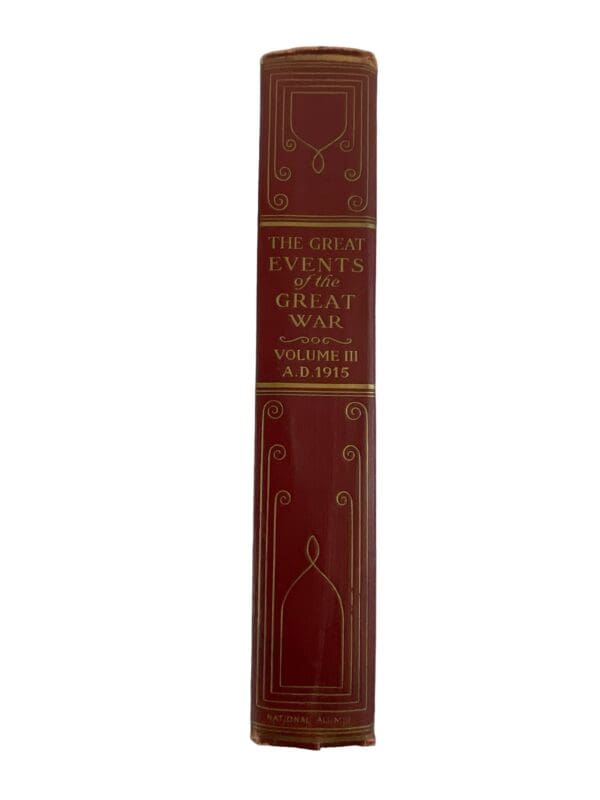 WW1 British German Great Events of the Great War Volume 3 HC Reference Book