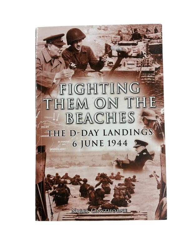 WW2 US British Canadian Fighting Them On The Beaches Softcover Reference Book