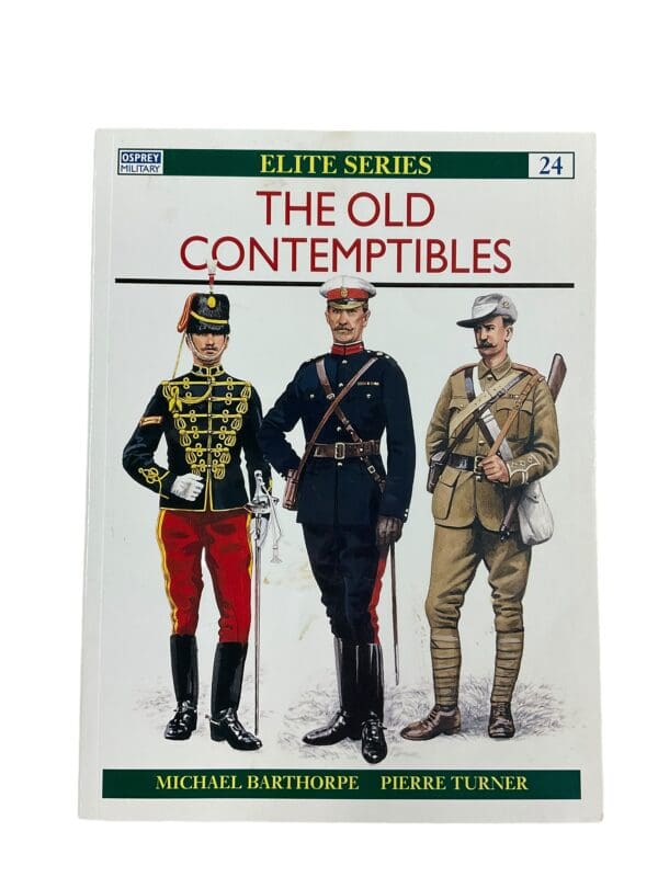 WW1 British The Old Contemptibles Osprey Elite 24 Softcover Reference Book