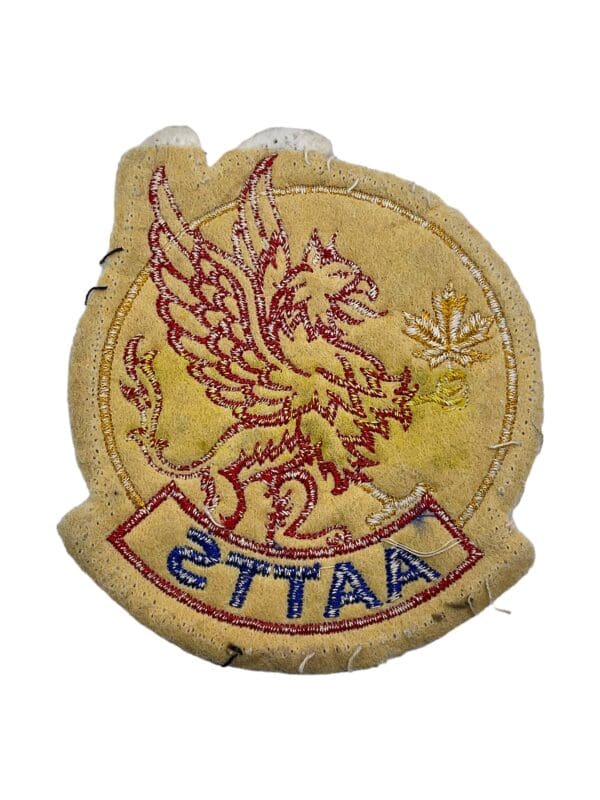 Canadian RCAF Army Aviation Tactical Training School AATTS Squadron Patch