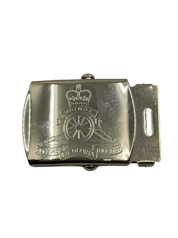 Canadian Forces RCA Artillery Belt Buckle