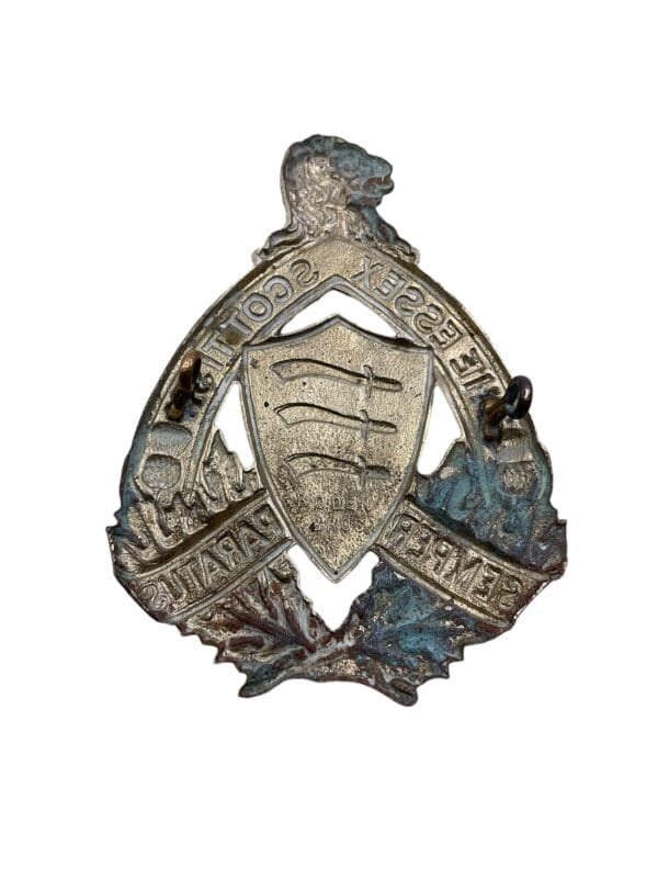 WW2 Canadian Essex Scottish Regiment Cap Badge