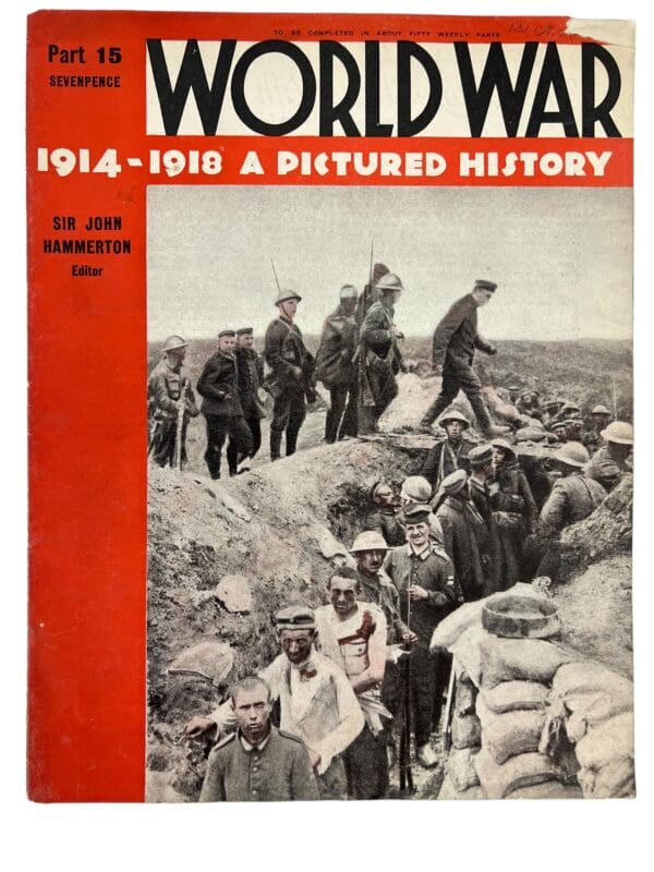 WW1 British Canadian BEF CEF World War Magazine Book 15