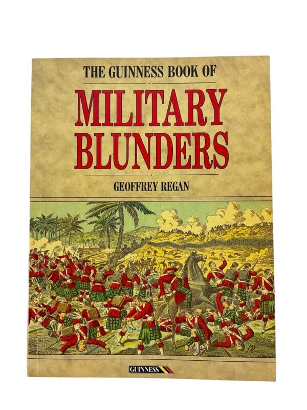 British German US Guinness Book of Military Blunders Reference Book