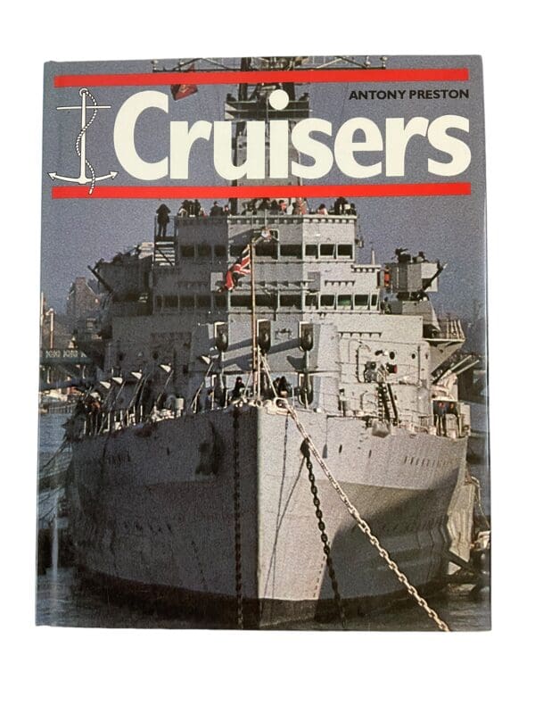 British German US Navy Cruisers Antony Preston Hardcover Reference Book