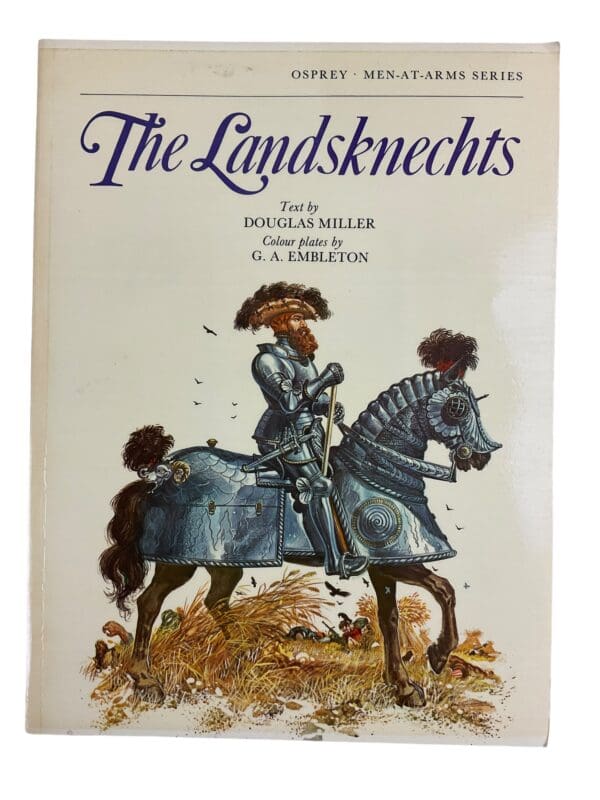 The Landsknechts Osprey Softcover Reference Book