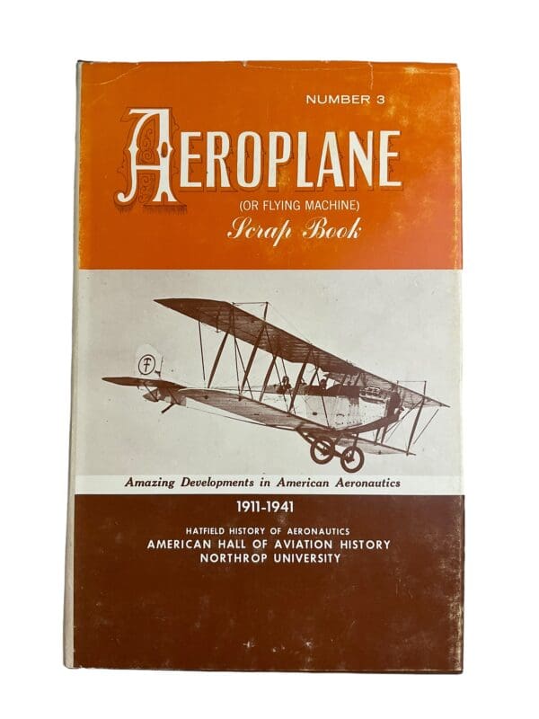 US Aeroplane or Flying Machine Scrap Book No 3 1911 to 1941 Reference Book