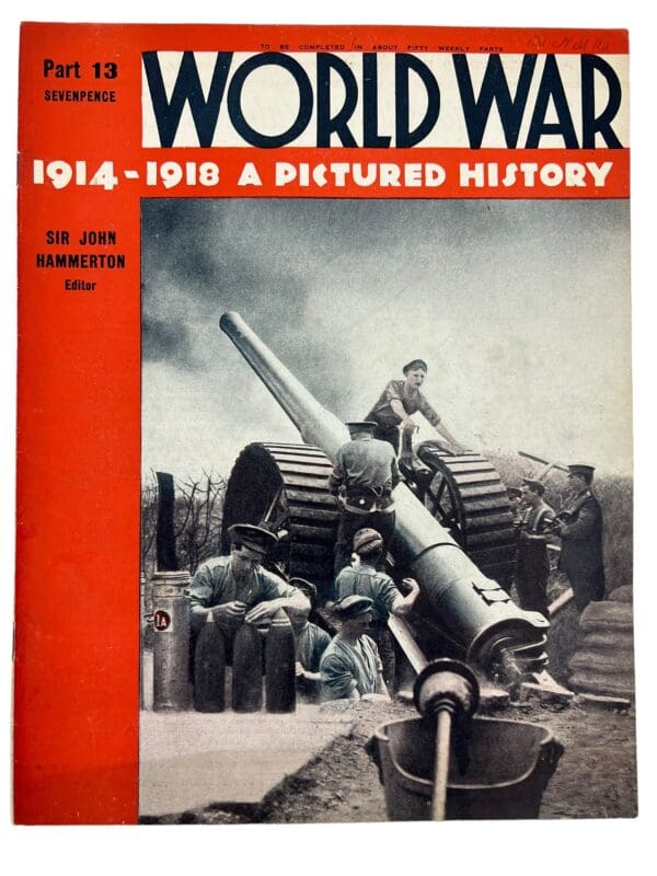 WW1 British Canadian BEF CEF World War Magazine Book 13