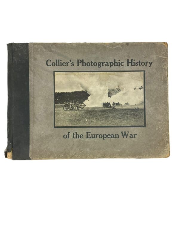 WW1 Britain Germany Colliers Photographic History European War Reference Book