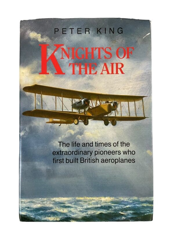 WW1 British RFC RAF Knights of the Air Peter King Hardcover Reference Book