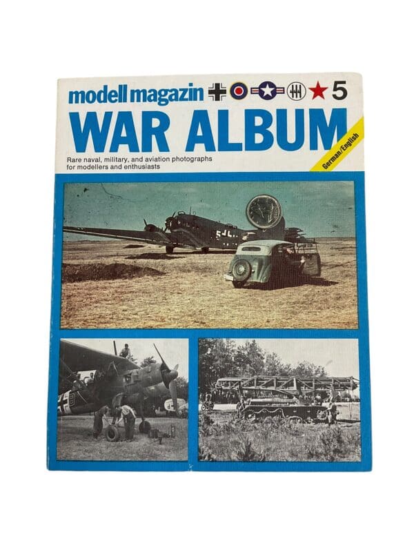 WW2 German Modell Magazin War Album No 5 Softcover Reference Book