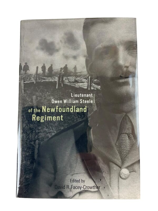 WW1 Canadian Lieutenant Owen William Steele of the Newfoundland Regiment Hardcover Reference Book