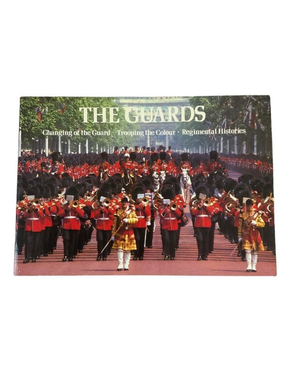 British Army The Guards Changing Trooping Histories 2 Softcover Reference Book