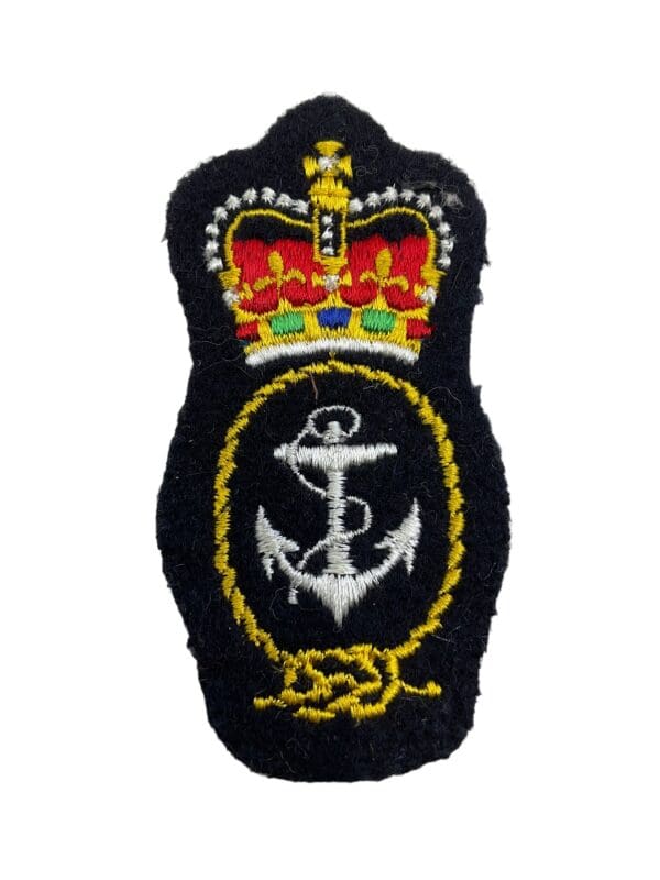 Canadian Coast Guard Cloth Cap Badge