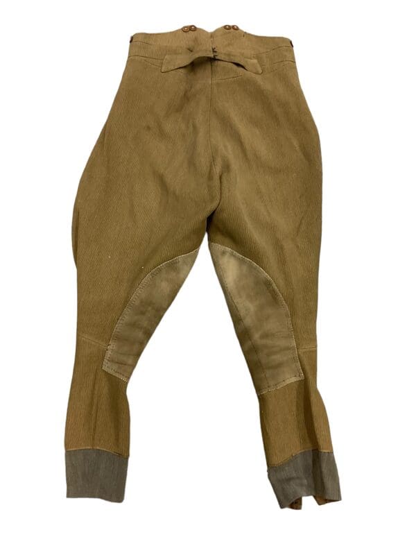 WW1 Canadian Corduroy Officers Riding Breeches 32 Waist