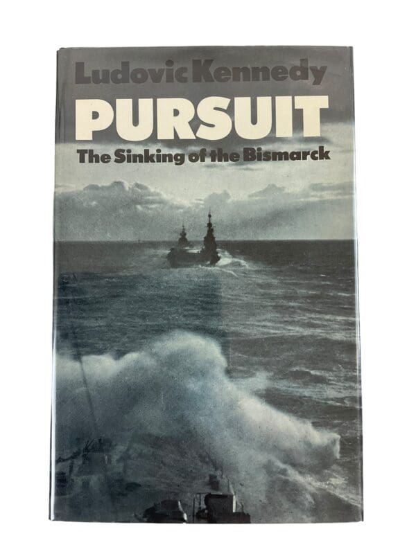 WW2 British RN Navy Bismarck Pursuit Ludovic Kennedy Hardcover Reference Book