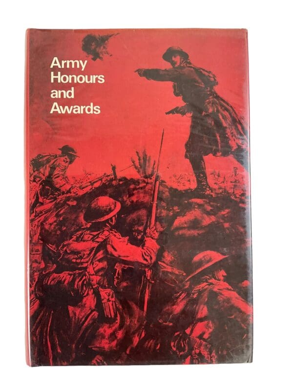 WW1 British BEF Army Honours And Awards  Reference Book