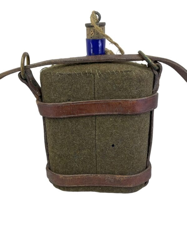 WW1 Canadian CEF Dismounted Cavalry Canteen COTC U of T Marked 1914 Dated