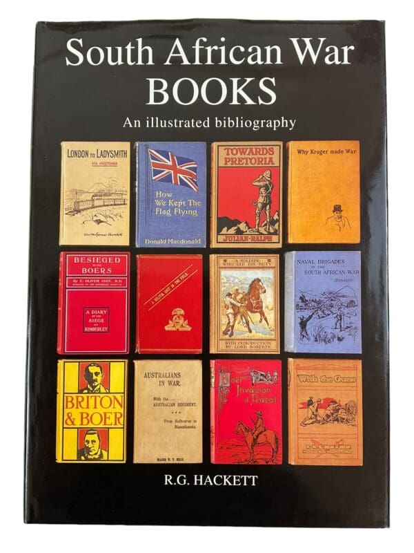 Boer War South African Books An Illustrated Bibliography R.G. Hackett Hardcover Reference Book