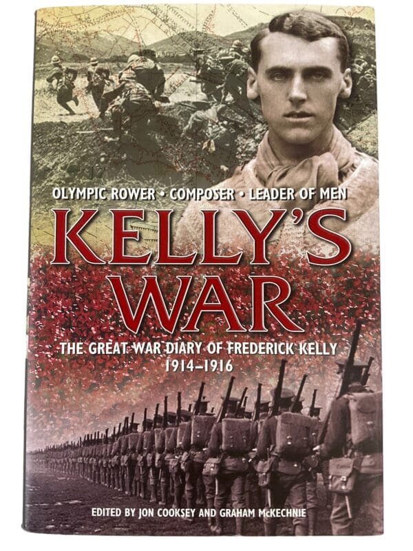 WW1 British BEF Kellys War Diary of Frederick Kelly Hardcover Reference Book