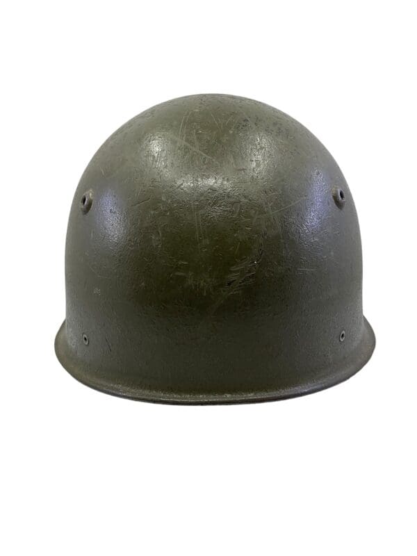 Swiss Model 1971 Steel Helmet Complete with Chin Strap Named