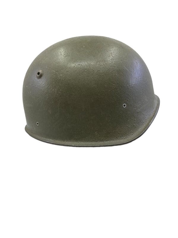 Swiss Model 1971 Steel Helmet Complete with Chin Strap Named - Image 4