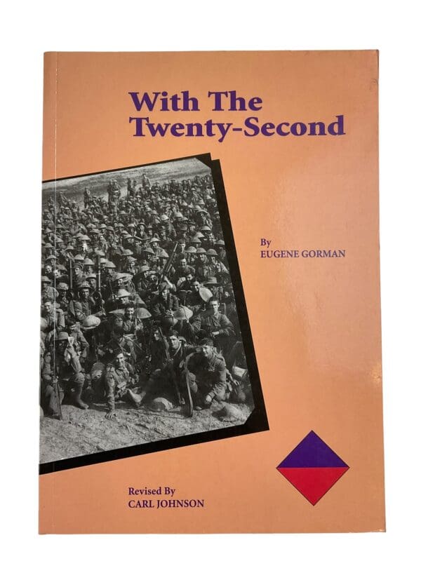 WW1 Australian With The Twenty Second 22nd Battalion AIF Reference Book