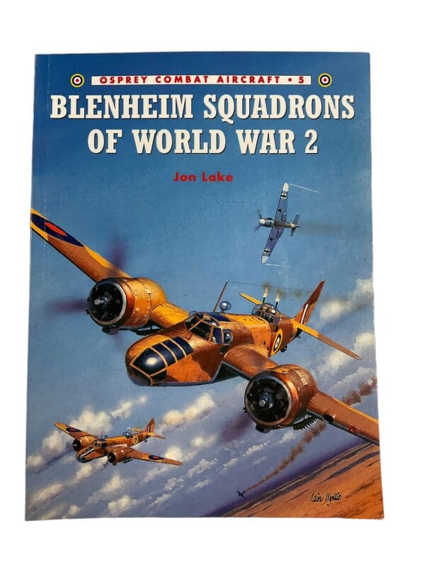 WW2 British RAF Blenheim Squadrons of World War 2 Osprey Combat Aircraft No 5 Softcover Reference Book