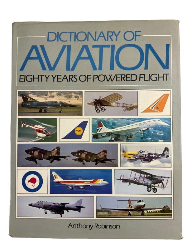 US British German Dictionary of Aviation Robinson Hardcover Reference Book