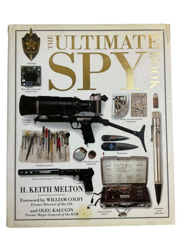 US British Russian The Ultimate Spy Book H Keith Melton Hardcover Reference Book