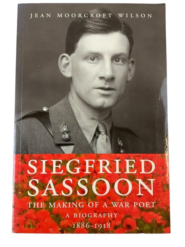 WW1 British BEF Siegfried Sassoon Biography Making of War Poet Reference Book