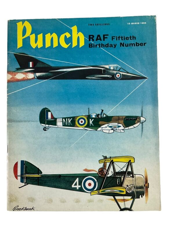 Britain RAF Punch RAF Fiftieth Birthday Number Reference Book