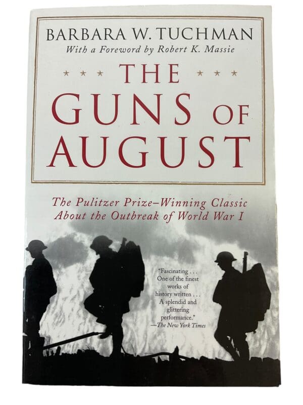 WW1 British French German The Guns of August Tuchman Softcover Reference Book