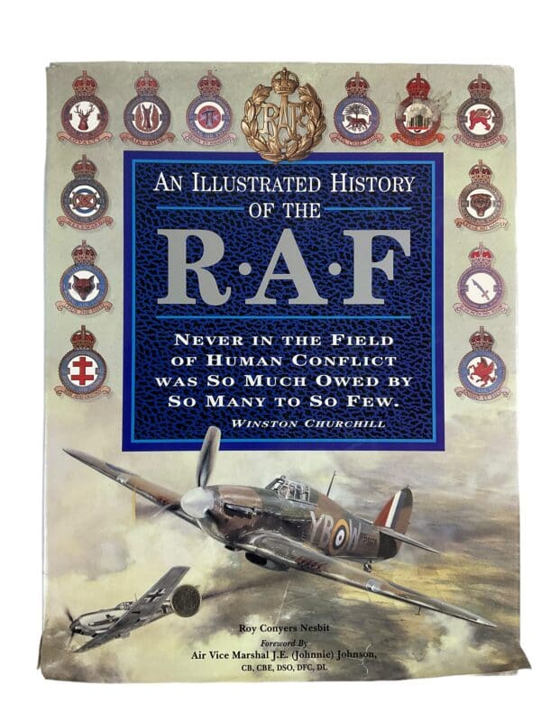 British An Illustrated History of the RAF Nesbit 2 Hardcover Reference Book