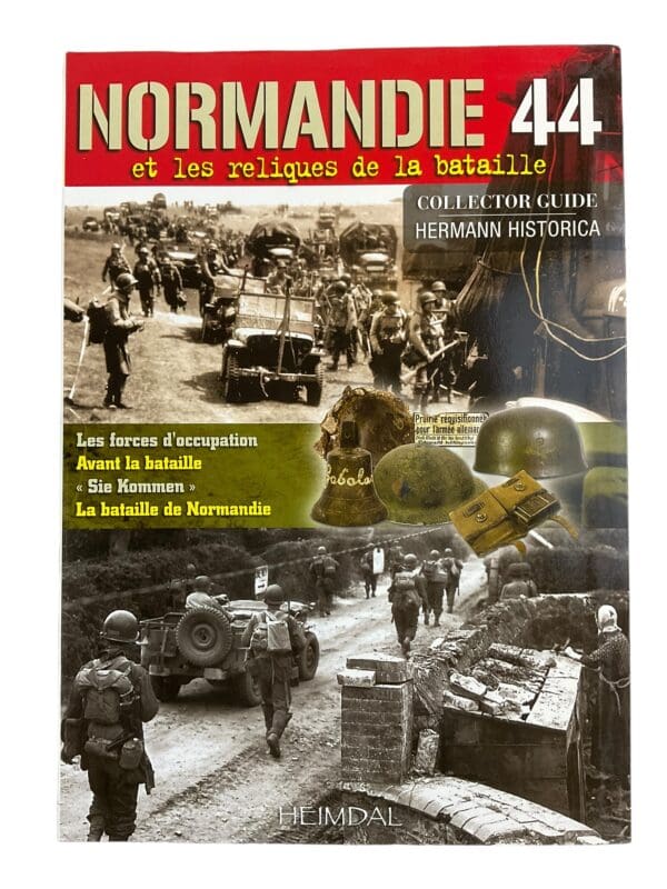 WW2 US German Normandie 44 Collectors Guide FRENCH TEXT SC Reference Book