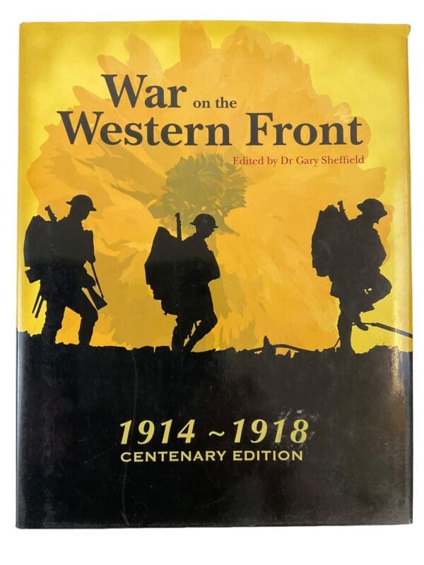 WW1 British French German War On The Western Front 1914-1918 Reference Book