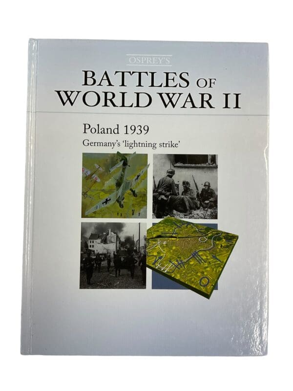 WW2 German Osprey's Battles of World War 2 Poland 1939 Germany's Lightning Strike Hardcover Reference Book