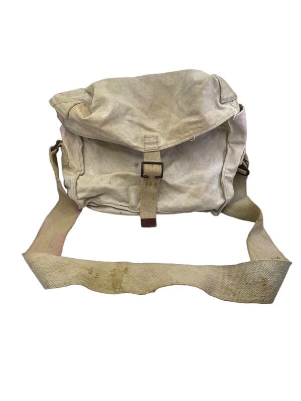 WW2 Canadian P37 Signals Satchel Bag 1945 Dated