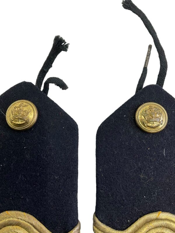 WW2 British Merchant Navy Officers Shoulder Boards Pair - Image 3