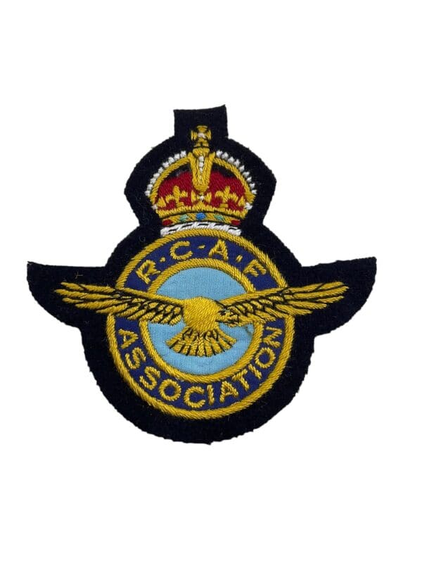 Canadian RCAF Association Blazer Crest Patch