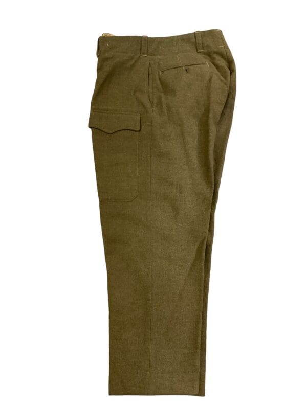 British Army Korean War Battle Dress Trousers Pants Size 1 Dated 1950 - Image 2