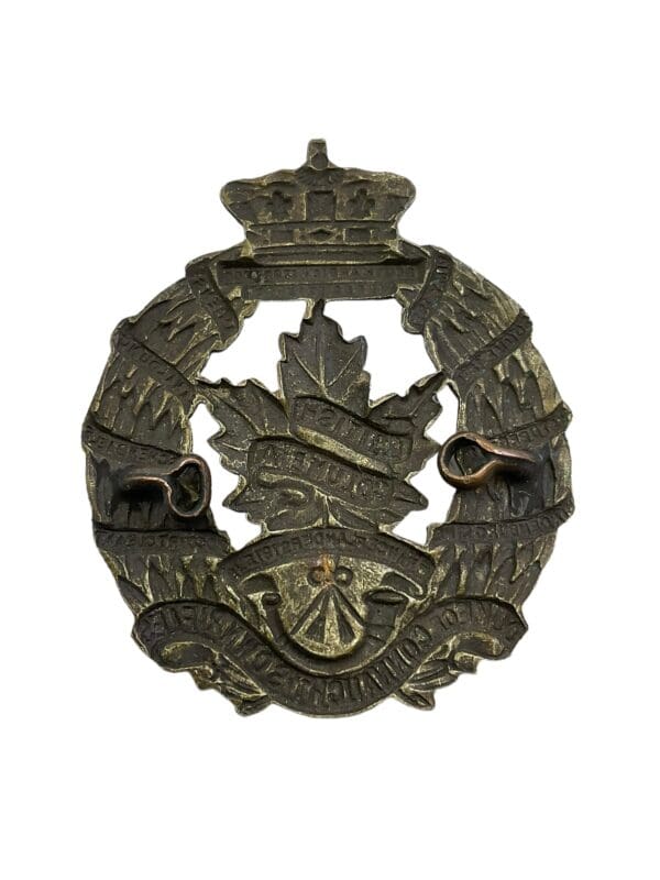 WW2 Canadian British Columbia Regiment Cap Badge