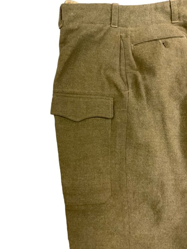 British Army Korean War Battle Dress Trousers Pants Size 1 Dated 1950 - Image 7