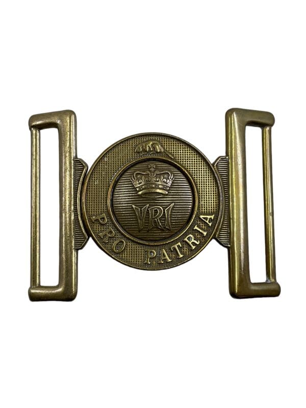 Royal Canadian Regiment Brass Belt Buckle